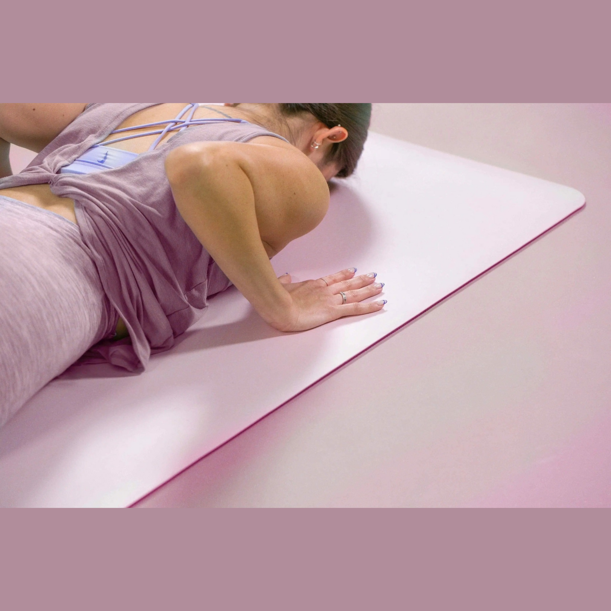 Casall Grip E Cushion III Yoga 5 Mm Esteira Rosa